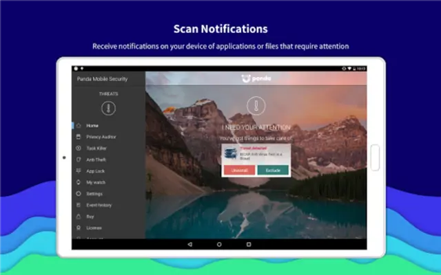 Panda Mobile Security android App screenshot 9